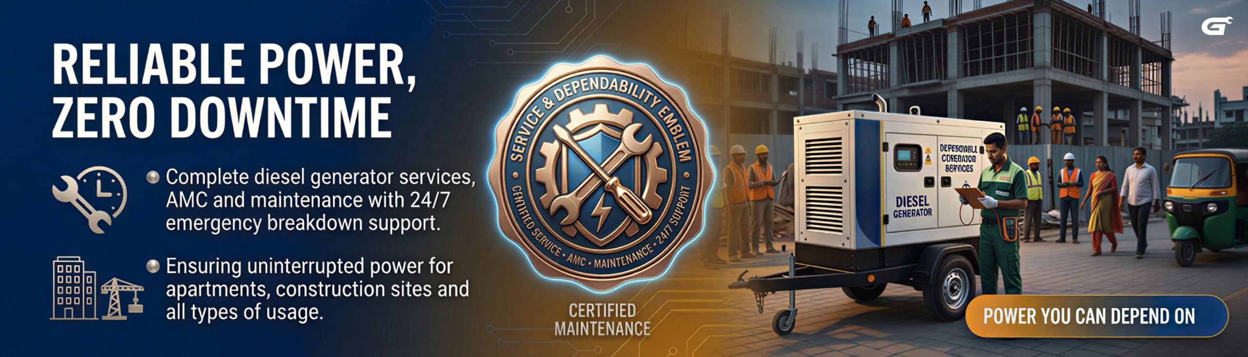 GC Generators Banner 1